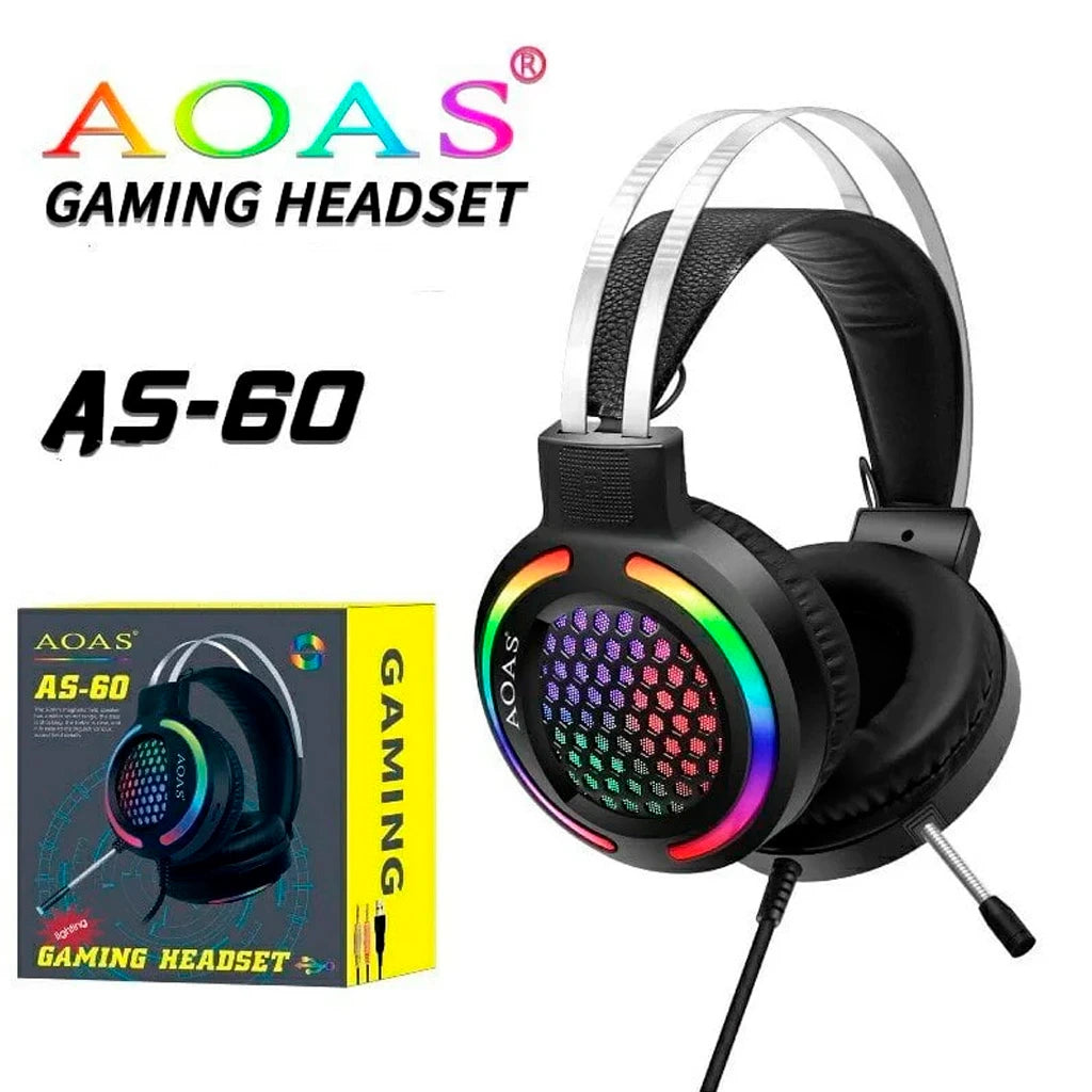 Audífonos Gamer Aoas Gaming As-60 – clicoutlet