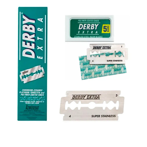 Cuchillas De Afeitar Extra De Dos Borde Derby Hoja Entera