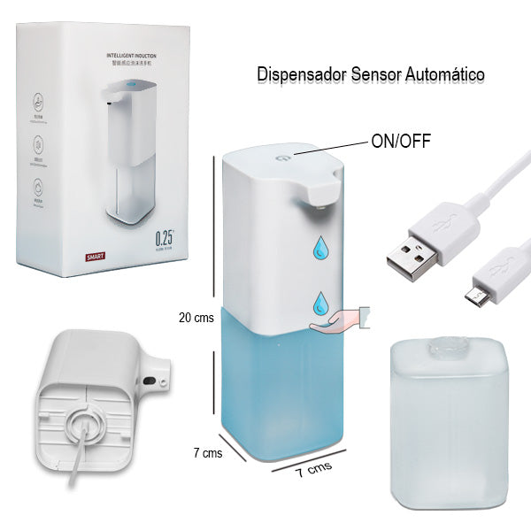 Dispensador automático de Jabón