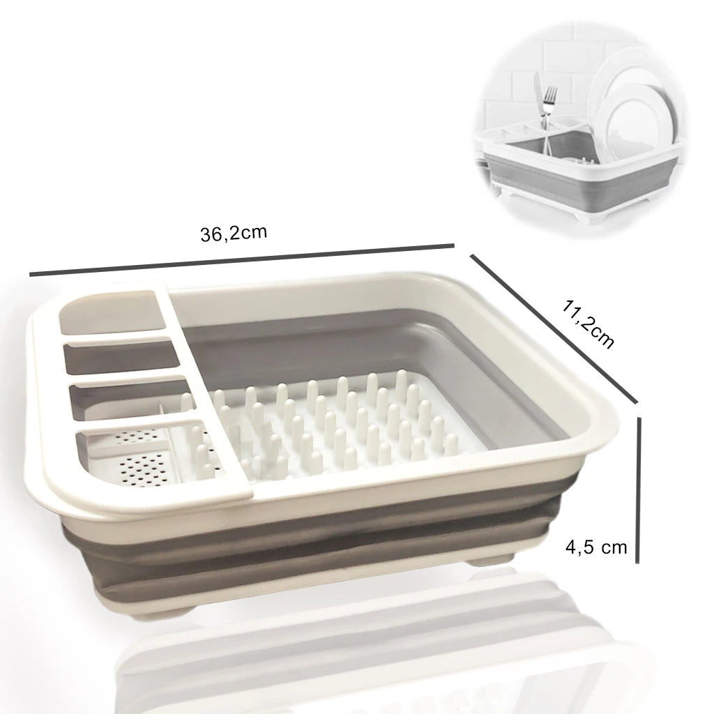 Optimiza espacio en tu cocina con este increíble escurridor.