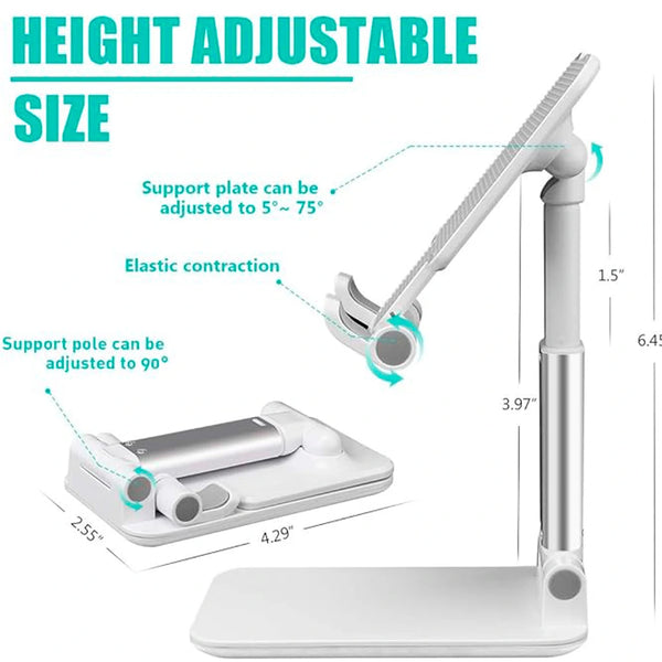 Soporte de telefono celular para escritorio Multifuncional
